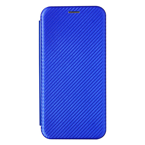 Leather Case Stands Flip Cover Holder L07Z for Samsung Galaxy A05s Blue