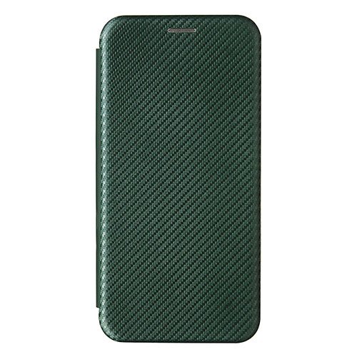 Leather Case Stands Flip Cover Holder L07Z for Samsung Galaxy A15 4G Green