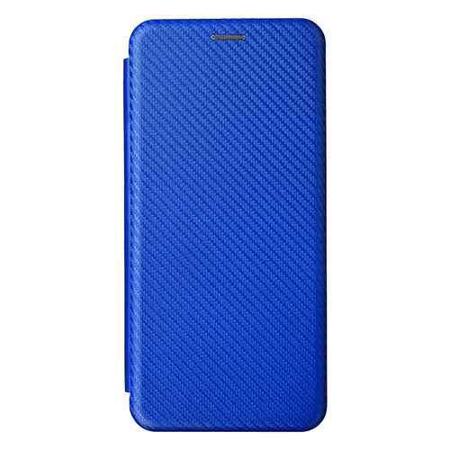 Leather Case Stands Flip Cover Holder L07Z for Samsung Galaxy A23 4G Blue