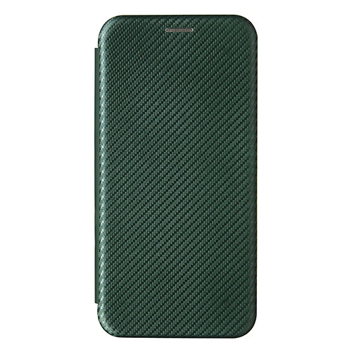 Leather Case Stands Flip Cover Holder L07Z for Samsung Galaxy A24 4G Green