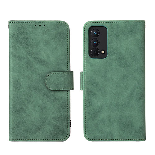 Leather Case Stands Flip Cover Holder L08Z for Realme GT Master 5G Green