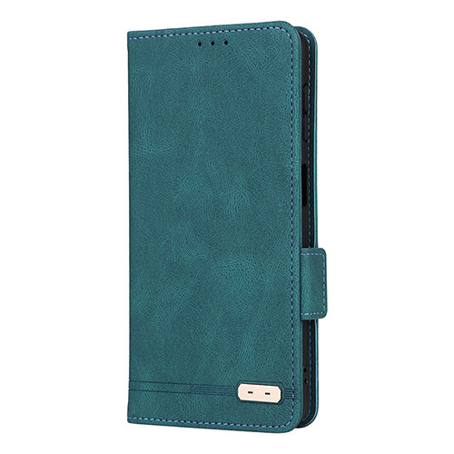Leather Case Stands Flip Cover Holder L10Z for Samsung Galaxy A32 5G Green