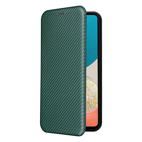 Leather Case Stands Flip Cover Holder L14Z for Samsung Galaxy A53 5G Green