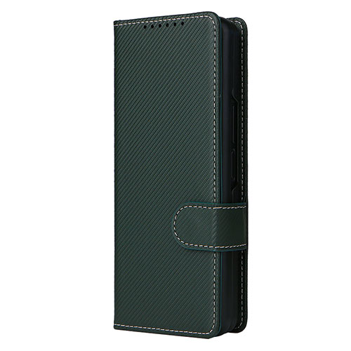 Leather Case Stands Flip Cover Holder L16Z for Samsung Galaxy Z Fold4 5G Green