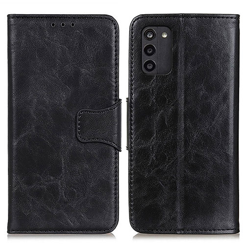 Leather Case Stands Flip Cover Holder M02L for Nokia G100 Black