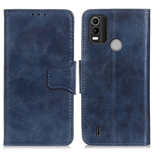 Leather Case Stands Flip Cover Holder M02L for Nokia G11 Plus Blue