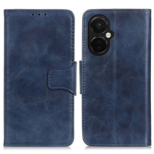 Leather Case Stands Flip Cover Holder M02L for OnePlus Nord CE 3 Lite 5G Blue