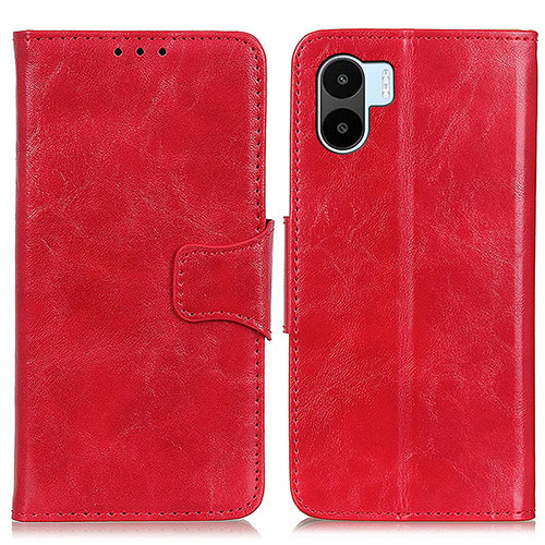 Leather Case Stands Flip Cover Holder M02L for Xiaomi Redmi A1 Red