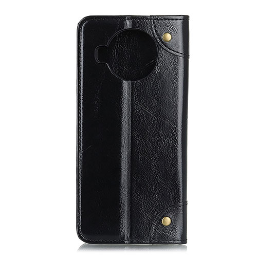 Leather Case Stands Flip Cover Holder M04L for Xiaomi Mi 10i 5G Black