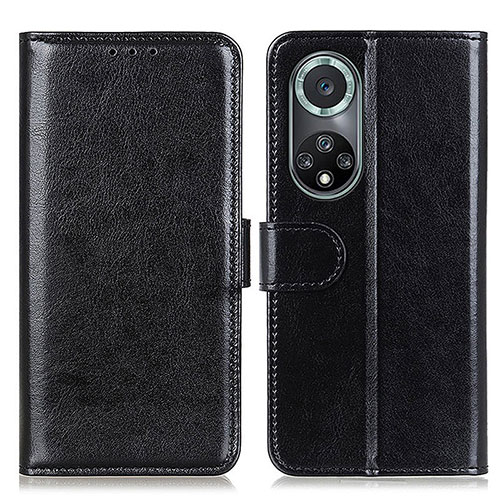 Leather Case Stands Flip Cover Holder M07L for Huawei Nova 9 Pro Black