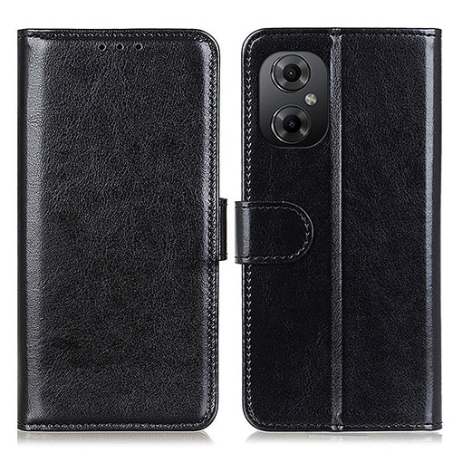 Leather Case Stands Flip Cover Holder M07L for Xiaomi Redmi Note 12R Pro 5G Black