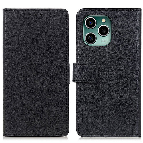 Leather Case Stands Flip Cover Holder M08L for Huawei Honor 60 SE 5G Black