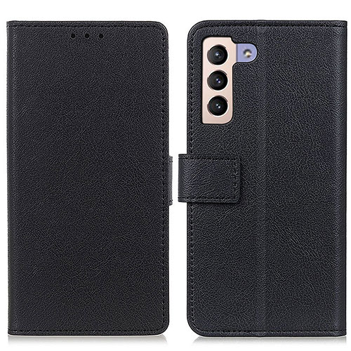 Leather Case Stands Flip Cover Holder M08L for Samsung Galaxy S23 Plus 5G Black