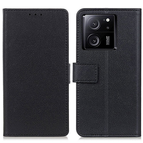 Leather Case Stands Flip Cover Holder M08L for Xiaomi Redmi K60 Ultra 5G Black