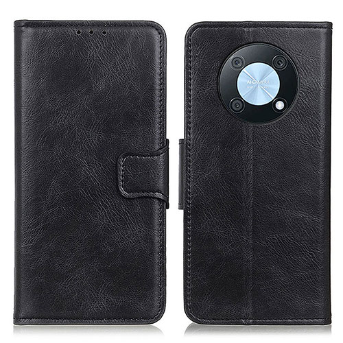 Leather Case Stands Flip Cover Holder M09L for Huawei Enjoy 50 Pro Black