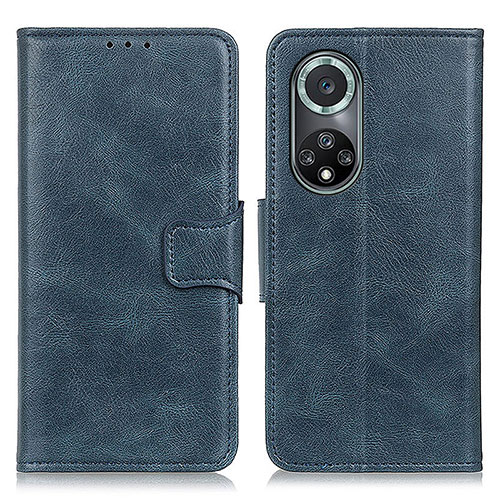 Leather Case Stands Flip Cover Holder M09L for Huawei Honor 50 Pro 5G Blue