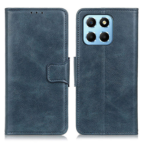 Leather Case Stands Flip Cover Holder M09L for Huawei Honor 70 Lite 5G Blue