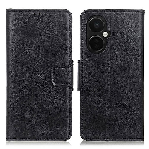 Leather Case Stands Flip Cover Holder M09L for Oppo K11x 5G Black