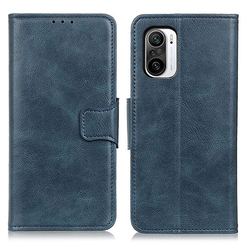 Leather Case Stands Flip Cover Holder M09L for Xiaomi Mi 11X 5G Blue