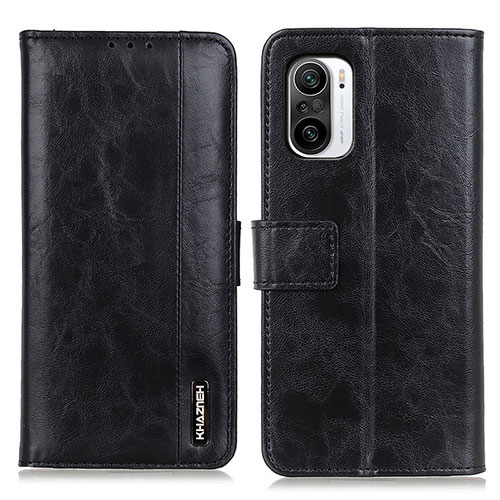 Leather Case Stands Flip Cover Holder M11L for Xiaomi Mi 11i 5G Black