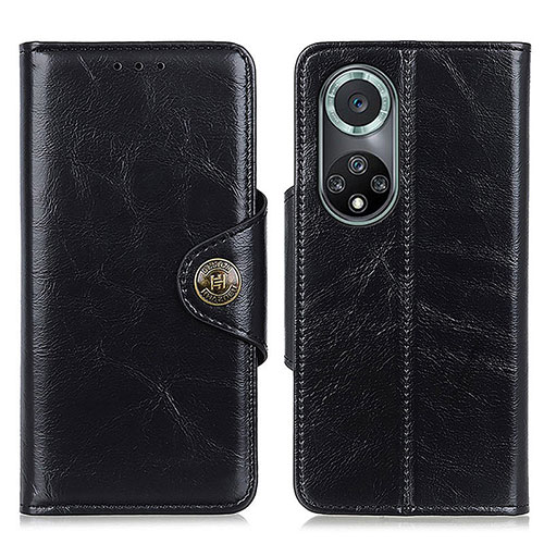 Leather Case Stands Flip Cover Holder M12L for Huawei Honor 50 Pro 5G Black