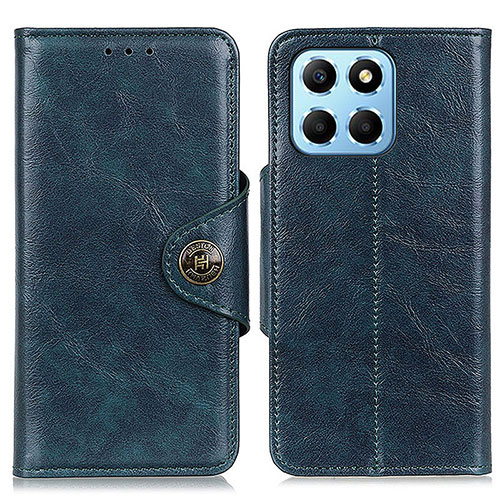 Leather Case Stands Flip Cover Holder M12L for Huawei Honor 70 Lite 5G Blue