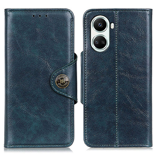 Leather Case Stands Flip Cover Holder M12L for Huawei Nova 10 SE Blue