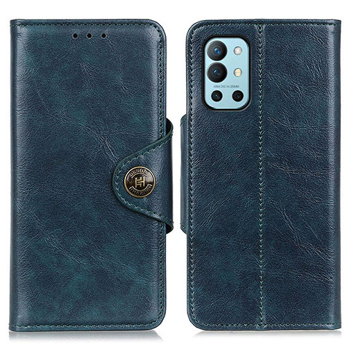 Leather Case Stands Flip Cover Holder M12L for OnePlus 9R 5G Brown