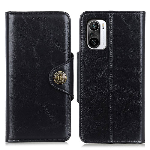 Leather Case Stands Flip Cover Holder M12L for Xiaomi Mi 11X 5G Black