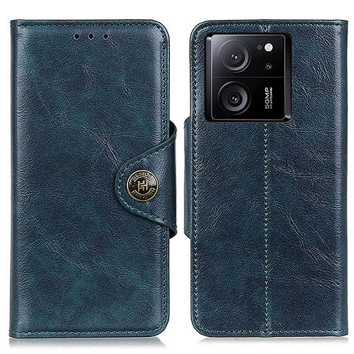 Leather Case Stands Flip Cover Holder M12L for Xiaomi Mi 13T Pro 5G Blue