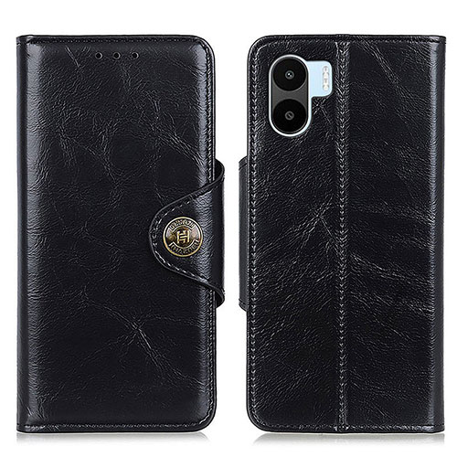 Leather Case Stands Flip Cover Holder M12L for Xiaomi Redmi A1 Black