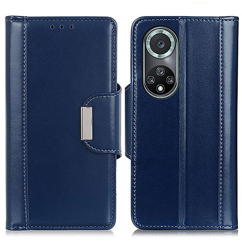 Leather Case Stands Flip Cover Holder M13L for Huawei Nova 9 Pro Blue