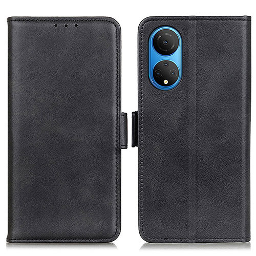 Leather Case Stands Flip Cover Holder M15L for Huawei Honor X7 Black