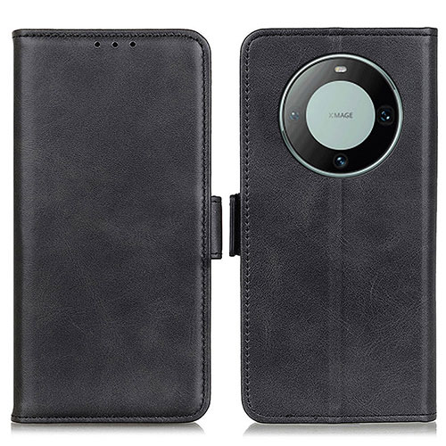 Leather Case Stands Flip Cover Holder M15L for Huawei Mate 60 Pro Black