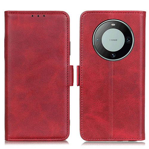 Leather Case Stands Flip Cover Holder M15L for Huawei Mate 60 Pro+ Plus Red