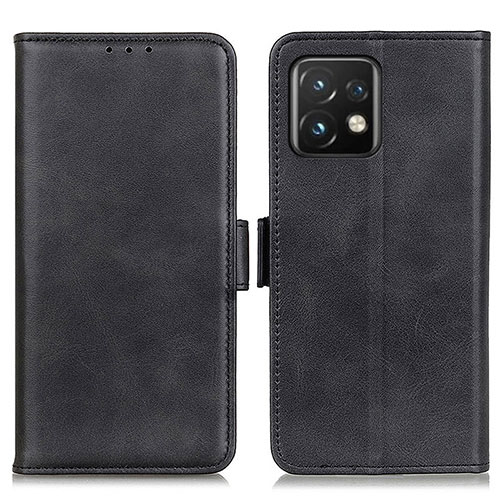 Leather Case Stands Flip Cover Holder M15L for Motorola Moto Edge 40 Pro 5G Black