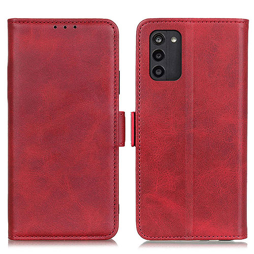 Leather Case Stands Flip Cover Holder M15L for Nokia G100 Red