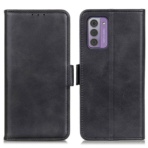 Leather Case Stands Flip Cover Holder M15L for Nokia G310 5G Black