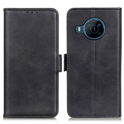 Leather Case Stands Flip Cover Holder M15L for Nokia X100 5G Black