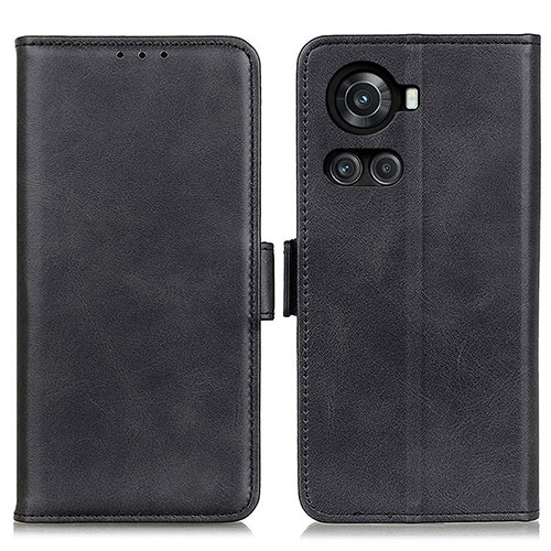 Leather Case Stands Flip Cover Holder M15L for OnePlus 10R 5G Black