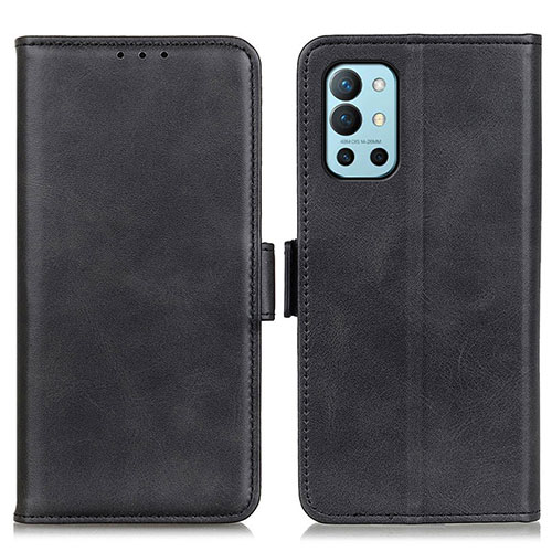 Leather Case Stands Flip Cover Holder M15L for OnePlus 9R 5G Black