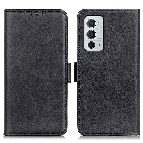 Leather Case Stands Flip Cover Holder M15L for OnePlus 9RT 5G Black