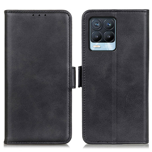 Leather Case Stands Flip Cover Holder M15L for Realme 8 4G Black