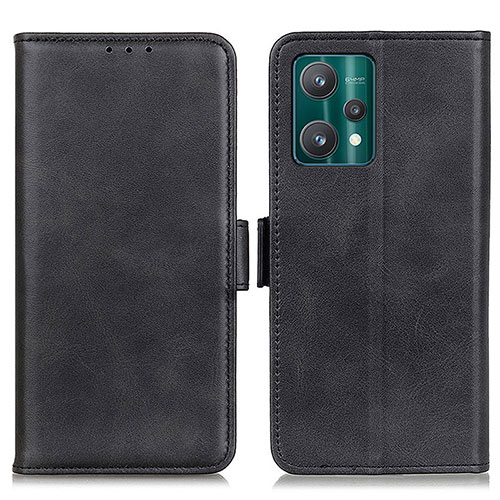 Leather Case Stands Flip Cover Holder M15L for Realme 9 4G Black