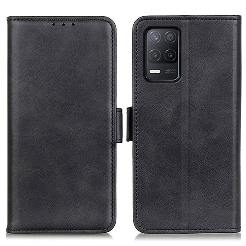 Leather Case Stands Flip Cover Holder M15L for Realme 9 5G India Black