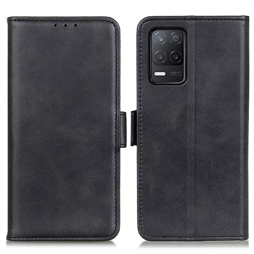 Leather Case Stands Flip Cover Holder M15L for Realme Q3i 5G Black