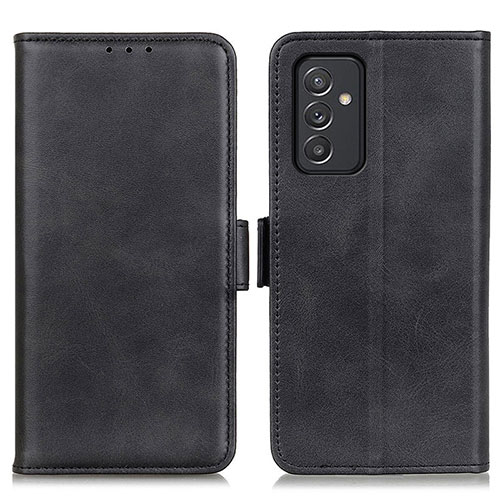 Leather Case Stands Flip Cover Holder M15L for Samsung Galaxy A34 5G Black