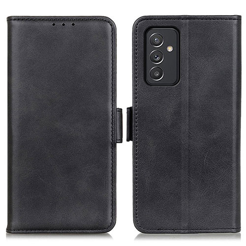 Leather Case Stands Flip Cover Holder M15L for Samsung Galaxy A82 5G Black