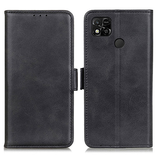 Leather Case Stands Flip Cover Holder M15L for Xiaomi Redmi 10A 4G Black