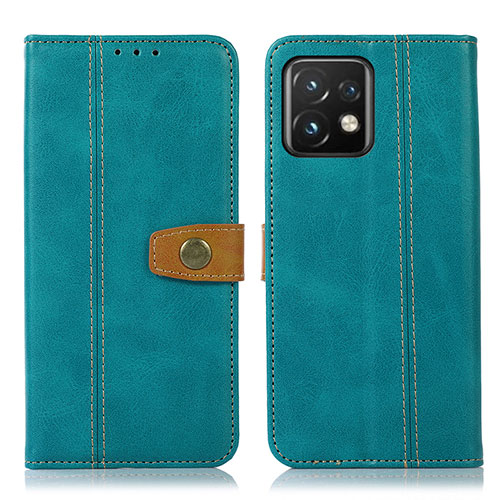 Leather Case Stands Flip Cover Holder M16L for Motorola Moto X40 5G Green